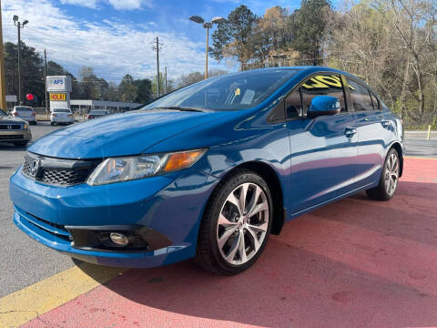 2012 Honda Civic for sale at HOLA AUTO SALES CHAMBLEE- BUY HERE PAY HERE - in Atlanta GA