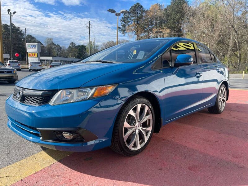 2012 Honda Civic for sale at HOLA AUTO SALES CHAMBLEE- BUY HERE PAY HERE - in Atlanta GA