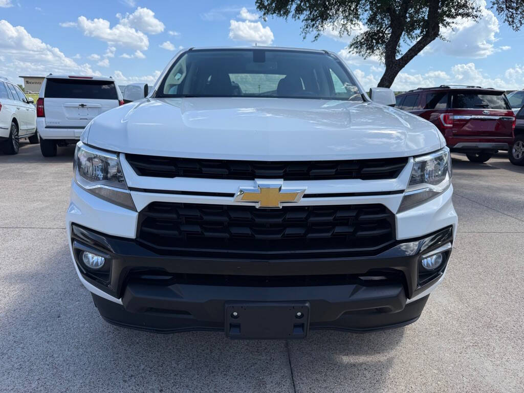 White 2022 Chevrolet Colorado LT 2