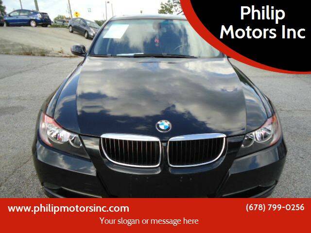 2008 BMW 3 Series for sale at Philip Motors Inc in Snellville GA