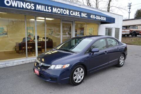 2009 Honda Civic for sale at Owings Mills Motor Cars in Owings Mills MD