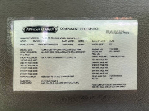 2019 Freightliner Business class M2