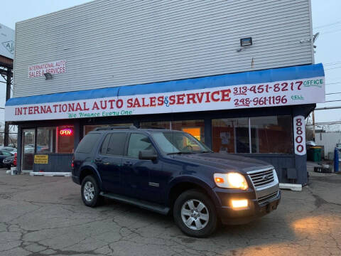 2008 Ford Explorer for sale at International Auto Sales and Service in Detroit MI