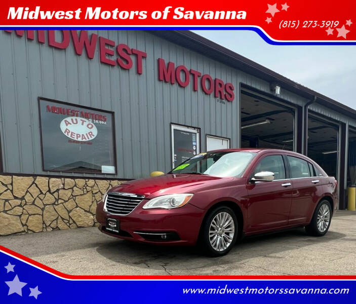 2011 Chrysler 200 for sale at Midwest Motors of Savanna in Savanna IL