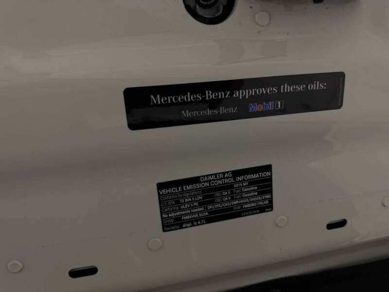 2015 Mercedes-Benz S-Class S 550