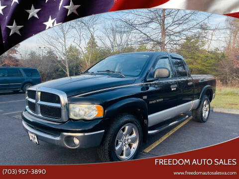 2004 Dodge Ram Pickup 1500 for sale at Freedom Auto Sales in Chantilly VA