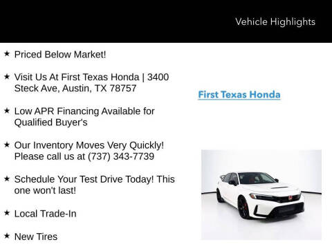 2025 Honda Civic Type R