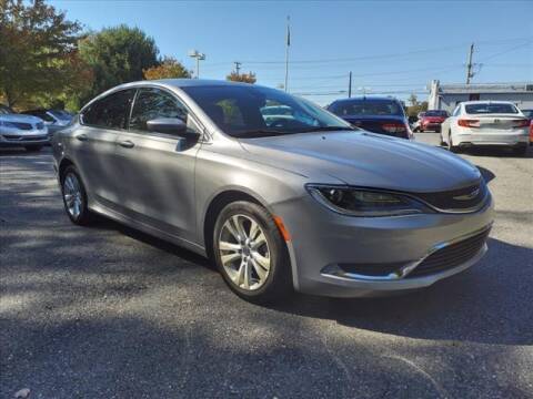 2015 Chrysler 200 for sale at Superior Motor Company in Bel Air MD