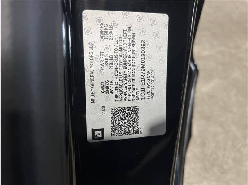 2021 Chevrolet Camaro