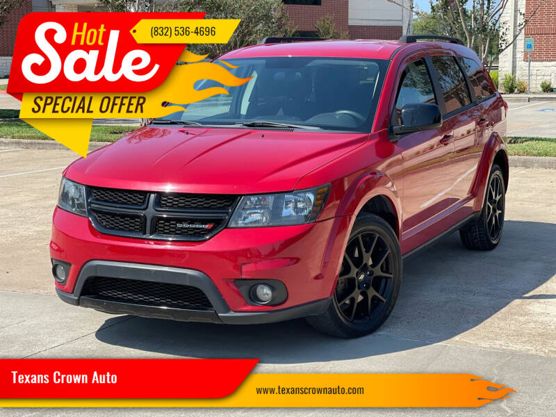 2018 Dodge Journey for sale at Crown Auto Sales in Sugar Land TX