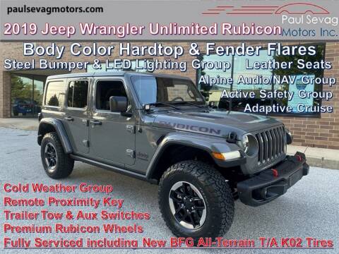 2019 Jeep Wrangler Unlimited for sale at Paul Sevag Motors Inc in West Chester PA
