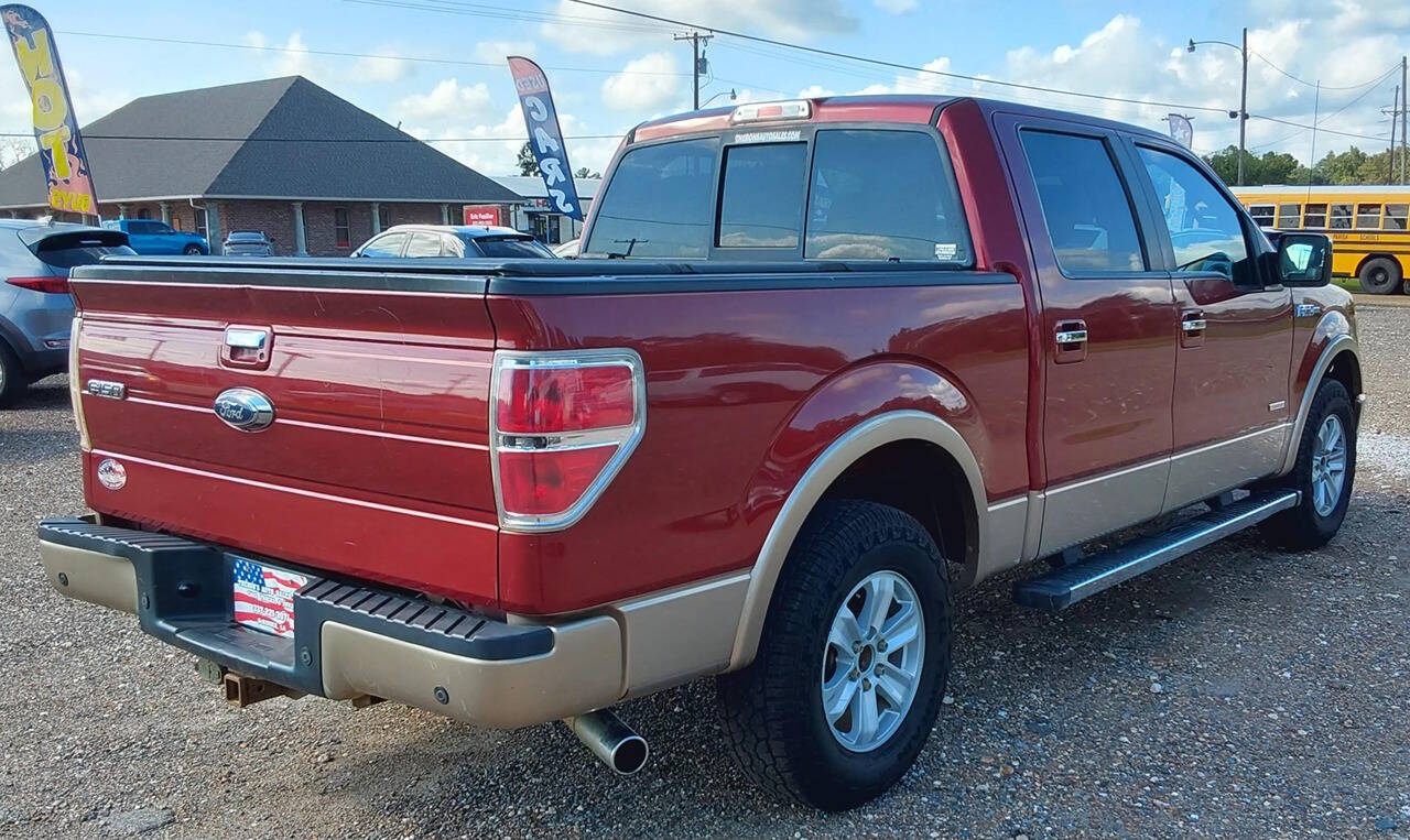 2014 Ford F-150 for sale at Theron's Auto Sales, LLC in Deridder, LA