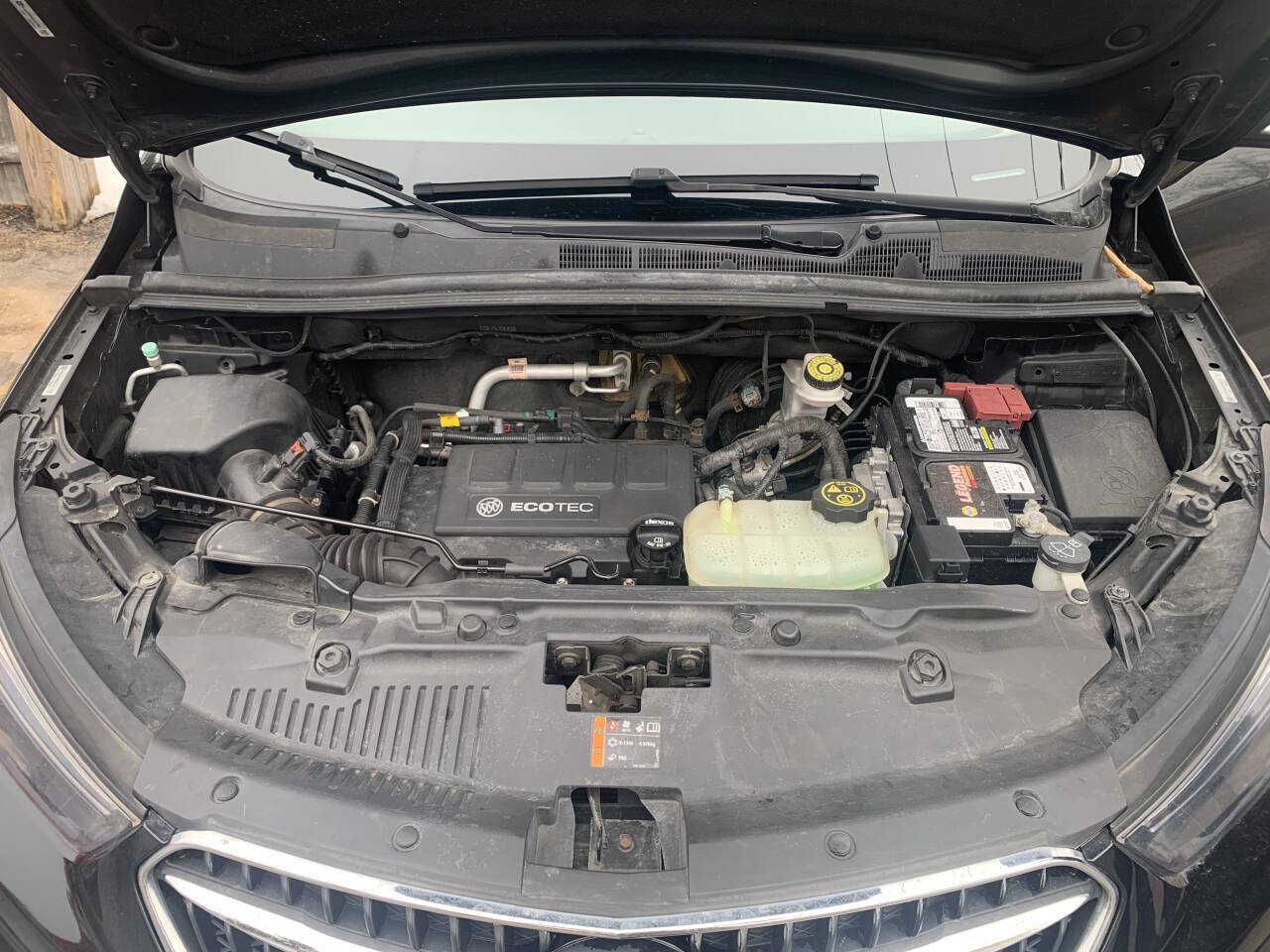 Black 2017 Buick Encore Preferred AWD Preferred 4dr Crossover 12