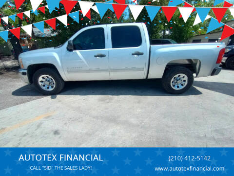 2013 Chevrolet Silverado 1500 for sale at AUTOTEX FINANCIAL in San Antonio TX