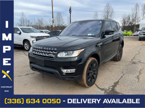 2016 Land Rover Range Rover Sport for sale at Impex Chevrolet GMC in Reidsville NC