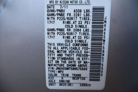 2011 Nissan Rogue SV