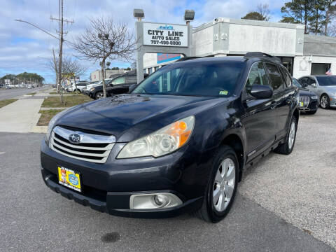 2011 Subaru Outback for sale at City Line Auto Sales in Norfolk VA