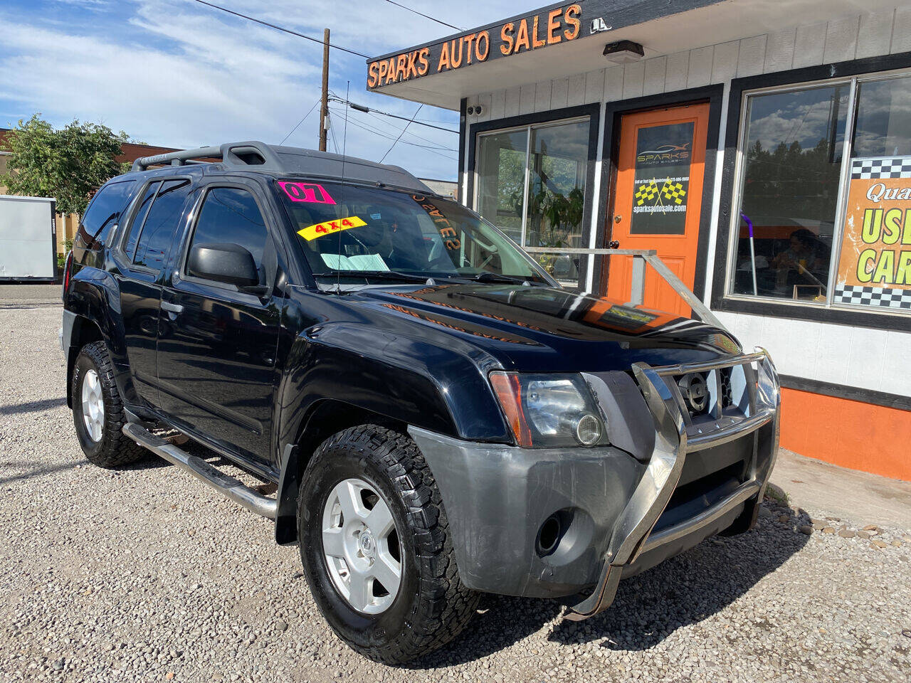 nissan xterra 2007 black