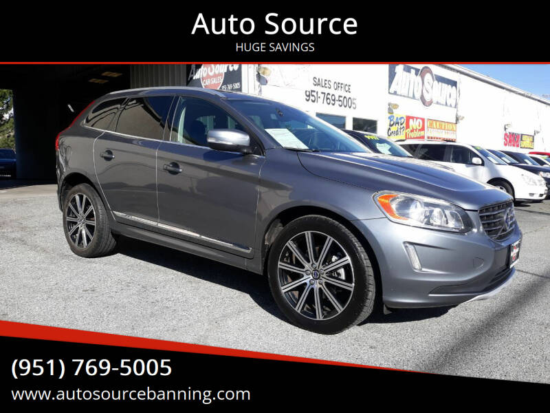 2016 Volvo XC60 for sale at Auto Source in Banning CA