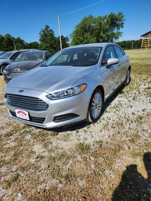 2014 Ford Fusion Hybrid for sale at WESTSIDE GARAGE LLC in Keokuk IA