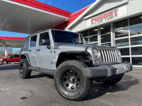 2014 Jeep Wrangler Unlimited for sale at Furrst Class Cars LLC in Charlotte NC