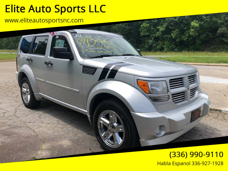 2010 Dodge Nitro for sale at Elite Auto Sports LLC in Wilkesboro NC