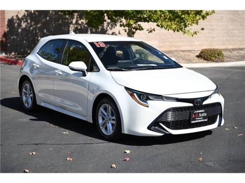 2019 Toyota Corolla Hatchback for sale at A-1 Auto Wholesale in Sacramento CA