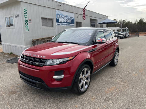 2015 Land Rover Range Rover Evoque for sale at Mountain Motors LLC in Spartanburg SC