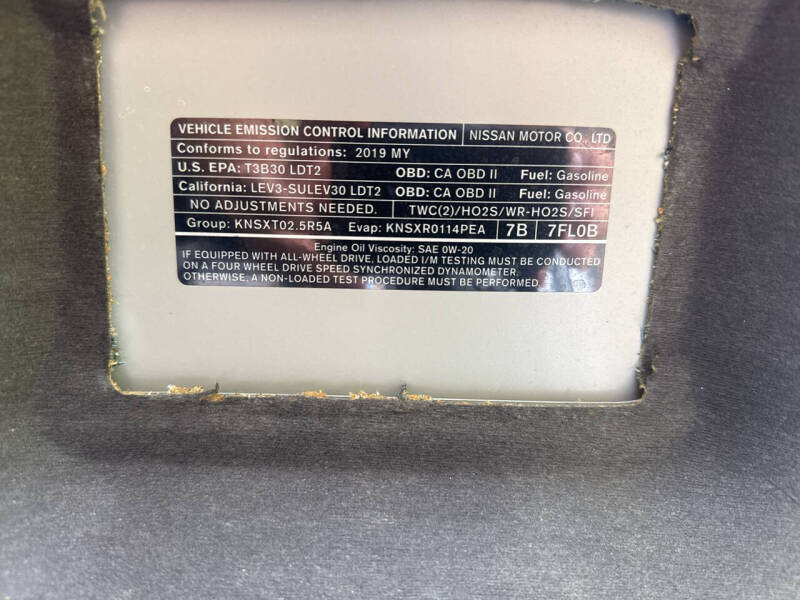 2019 Nissan Rogue SV