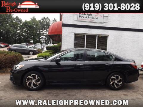 2017 Honda Accord for sale at Raleigh Pre-Owned in Raleigh NC