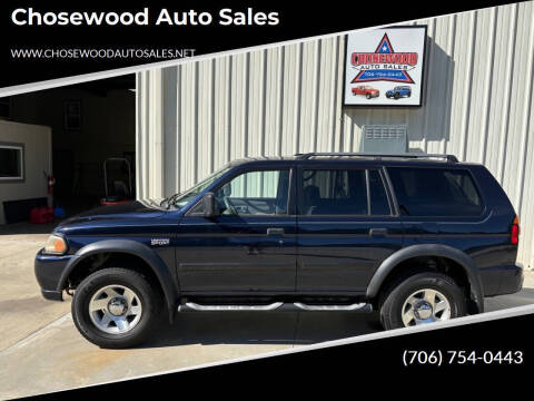 2002 Mitsubishi Montero Sport ES