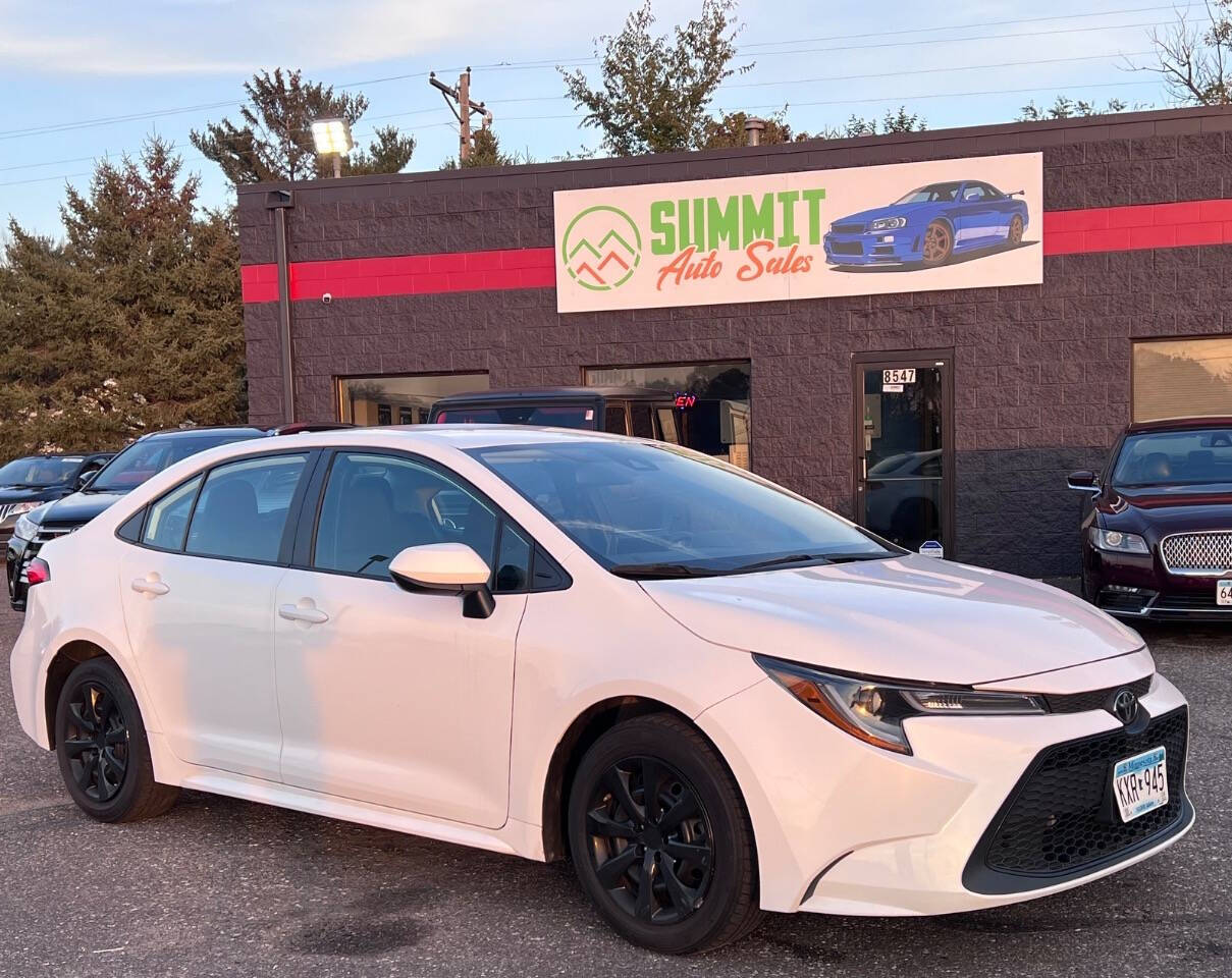 2021 Toyota Corolla for sale at Summit Auto in Blaine, MN