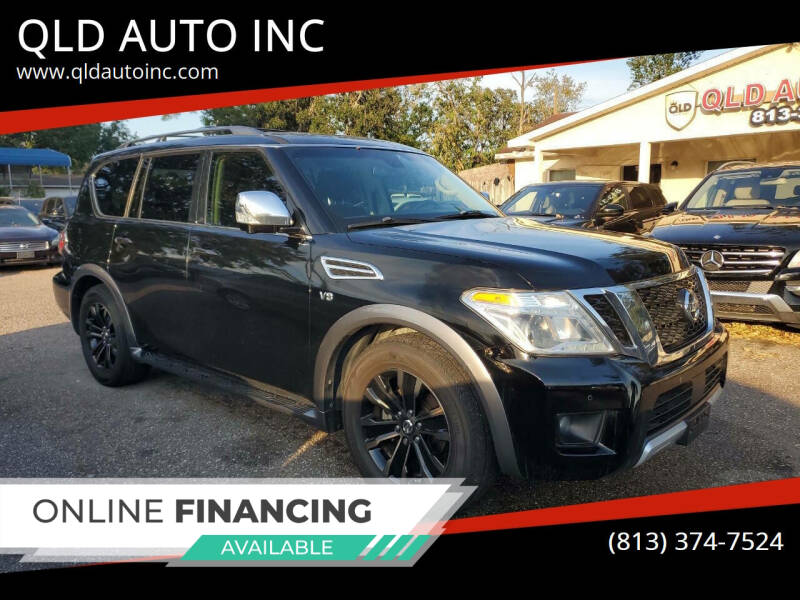 2017 Nissan Armada for sale at QLD AUTO INC in Tampa FL