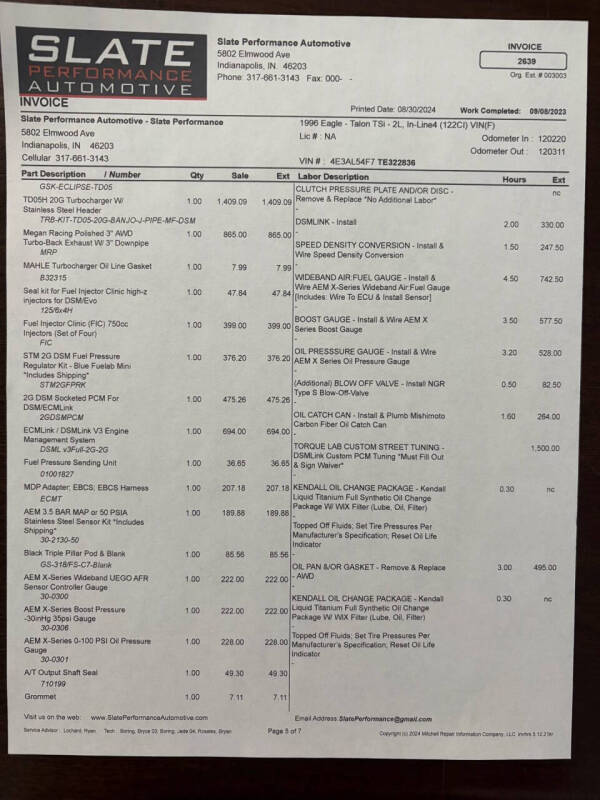 1996 Eagle Talon TSi Turbo