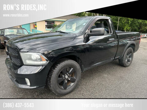 2014 RAM 1500 for sale at RON'S RIDES,INC in Bunnell FL