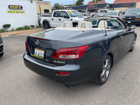 2010 Lexus IS 250C