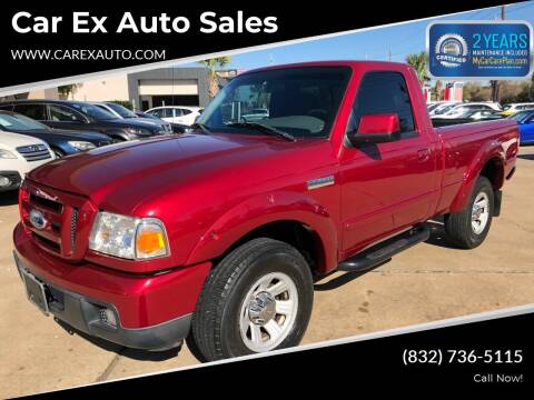 2007 Ford Ranger for sale at Car Ex Auto Sales in Houston TX