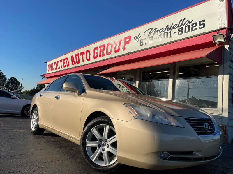 2009 Lexus ES 350 for sale at Unlimited Auto Group of Marietta in Marietta GA