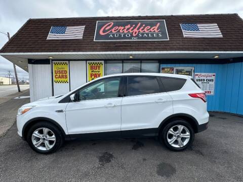 2013 Ford Escape for sale at Certified Auto Sales, Inc in Lorain OH