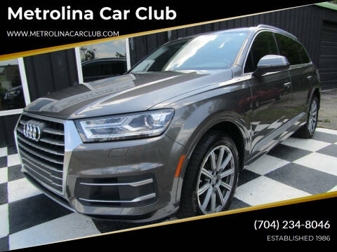 2019 Audi Q7 for sale at Metrolina Car Club in Stallings NC