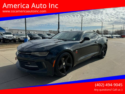 2016 Chevrolet Camaro for sale at America Auto Inc in South Sioux City NE