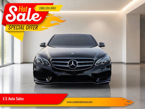 2016 Mercedes-Benz E-Class E 400