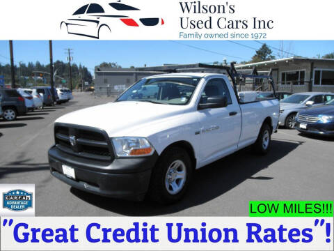 2012 RAM 1500 for sale at Wilson's Used Cars Inc in Eugene OR