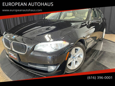 2013 BMW 5 Series for sale at EUROPEAN AUTOHAUS in Holland MI