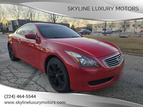 2010 Infiniti G37 Coupe for sale at Skyline Luxury Motors in Buffalo Grove IL
