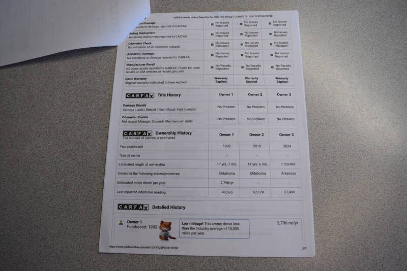 1992 Chevrolet Corvette