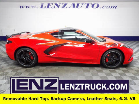 2021 Chevrolet Corvette for sale at LENZ TRUCK CENTER in Fond Du Lac WI