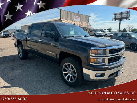 2014 Chevrolet Silverado 1500 for sale at MIDTOWN AUTO SALES INC in Greeley CO