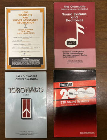 1985 Oldsmobile Toronado Brougham