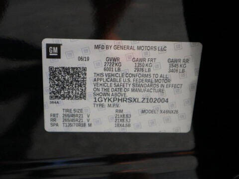 2020 Cadillac XT6 Sport